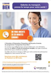 Bilan prévention santé en 20 min Chrono